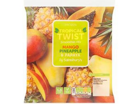 Sainsburys Mango Pineapple And Papaya Smooothie 450g Fashion