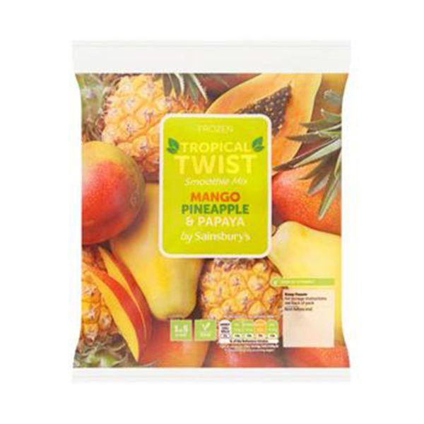 Sainsburys Mango Pineapple And Papaya Smooothie 450g Fashion