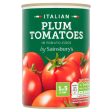 Sainsburys Italian Plum Tomatoes 400g Cheap