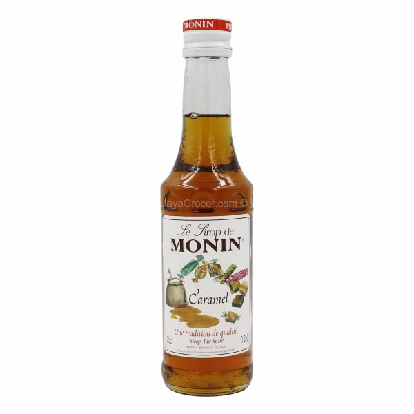 Monin caramel syrup 250ml Sale