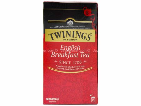 Twinings English Breakfast Black Tea 2g x 25 Online Sale