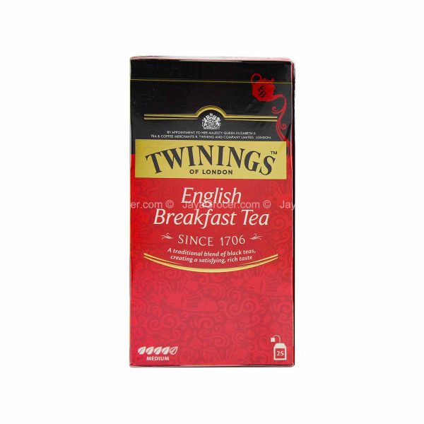 Twinings English Breakfast Black Tea 2g x 25 Online Sale