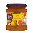 Sainsburys Taste The Difference 3 Fruit Marmalade 340g Cheap