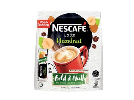 Nescafe Latte Hazelnut Premix Coffee 24g x 20 Online now