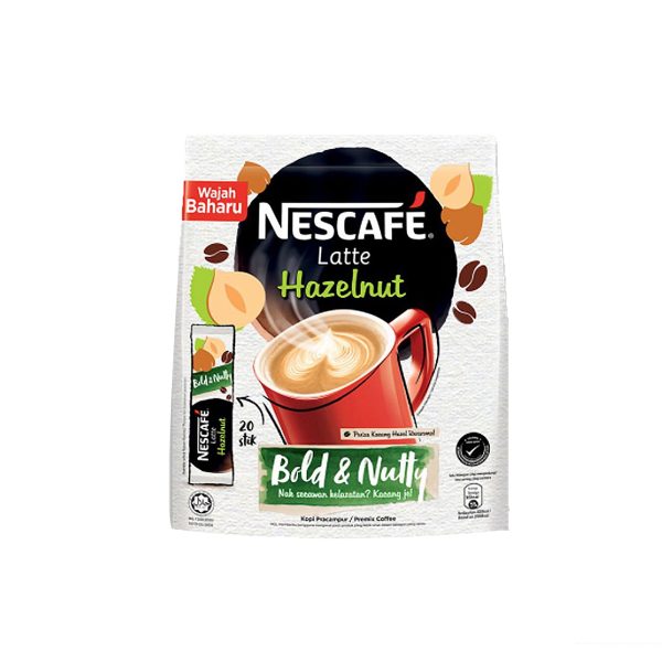 Nescafe Latte Hazelnut Premix Coffee 24g x 20 Online now