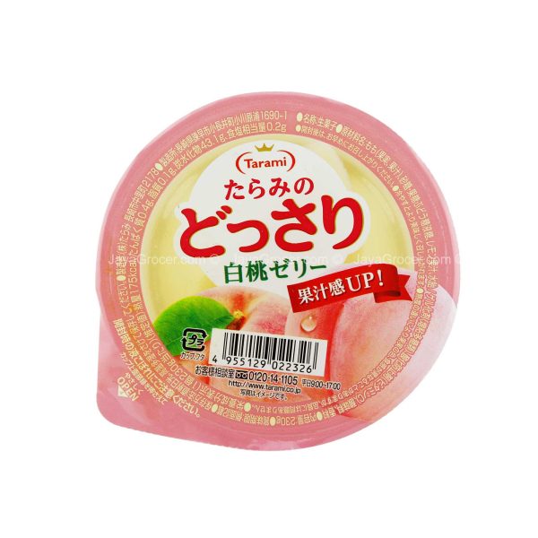 Tarami Kudamonoyasan White Peach Jelly 250g Online Sale