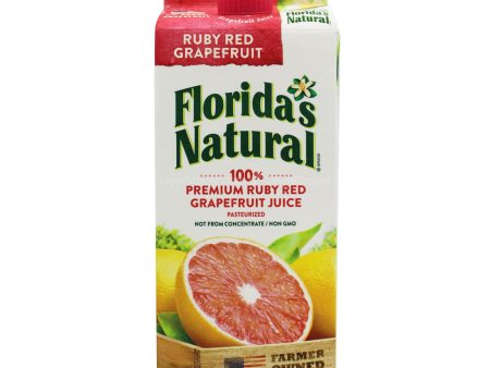 Floridas Natural Ruby Red Grapefruit Juice 1.5L Hot on Sale