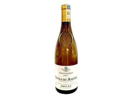 Delas Freres Cotes du Rhone Saint Esprit Blanc 750ml Online now