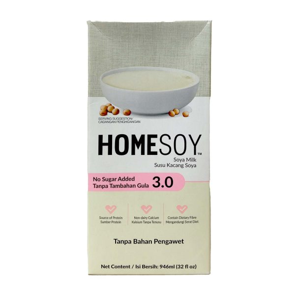 Homesoy Soya Milk Drink No Added Sugar 3.0 946ml Discount