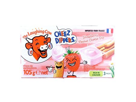 The Laughing Cow Cheese Dipper Strawberry Flavour 1pack Cheap