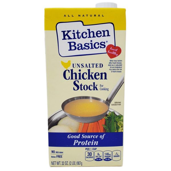 Kitchen Basics Unsalted Chicken Stock Supply