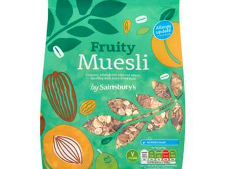 Sainsburys Js Fruity Muesli 750g Online Sale