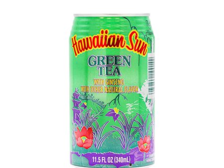 Hawaiian Sun Green Tea with Ginseng with Other Natural Flavor 11.5fl.oz Sale