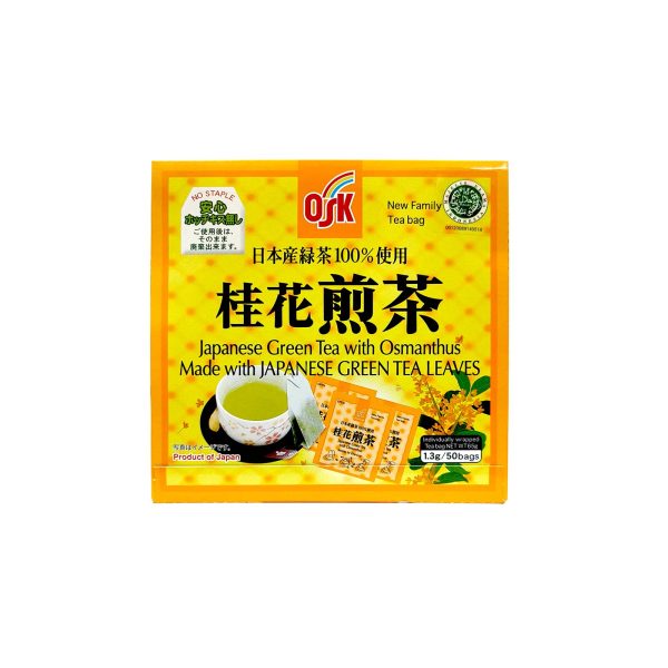 OSK Osmanthus Green Tea Bags 50pcs pack Discount