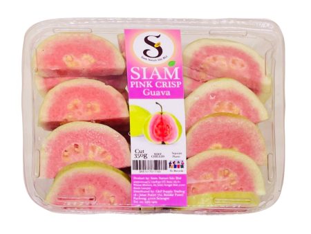 Siam Nature Crisp Pink Guava (Cut) (Thailand) 350g For Cheap