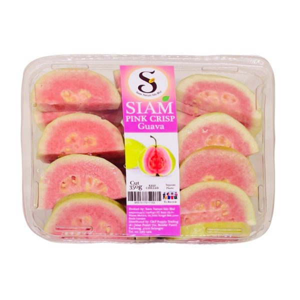 Siam Nature Crisp Pink Guava (Cut) (Thailand) 350g For Cheap