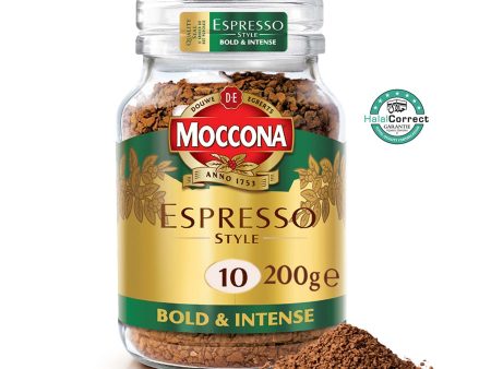 Moccona Espresso Style Freeze Dried 10 Coffee 200g Online