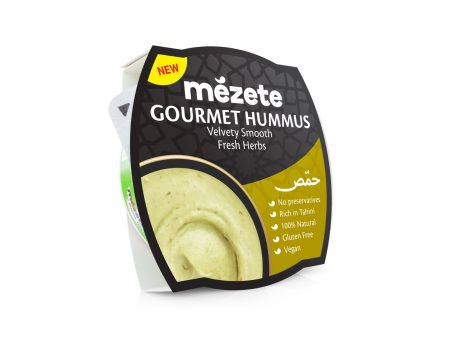 Mezete Gourmet Hummus Fresh Herbs Dips 215g For Cheap