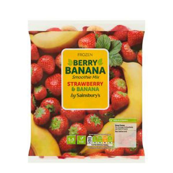 Sainsburys Strawberry And Banana Smoothie 450g Discount