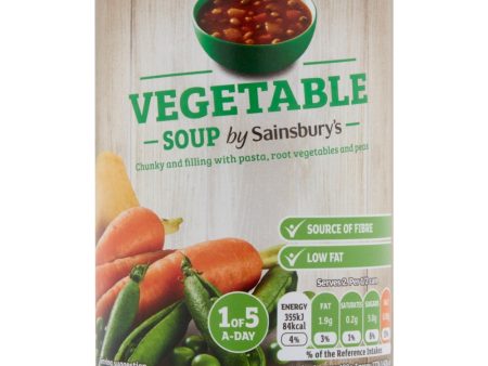 Sainsburys Vegetable Soup 400g For Cheap