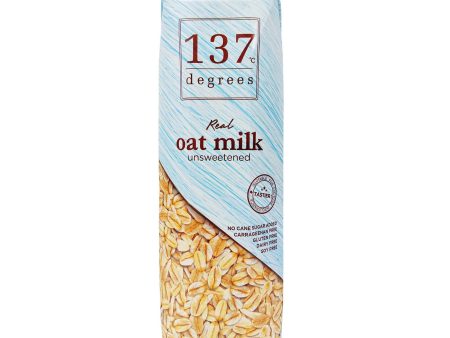 137 Degrees Unsweetened Oat Milk Drink 1L on Sale