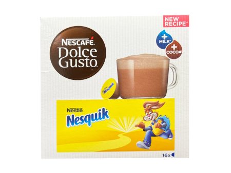 Nescafe Dolce Gusto Nesquik Hot Chocolate Capsules 16pcs pack For Sale