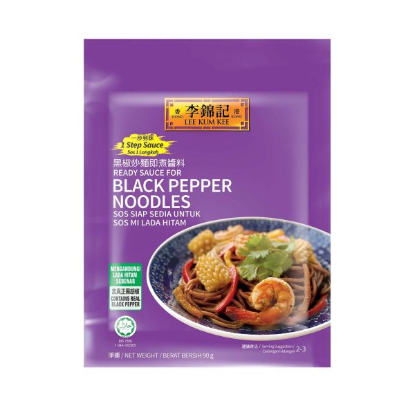 Lee Kum Kee Ready Black Pepper Noodles Sauce 90g Discount