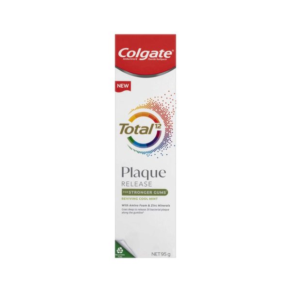 Colgate Total Plaque Release Reviving Cool Mint 95g Online Hot Sale