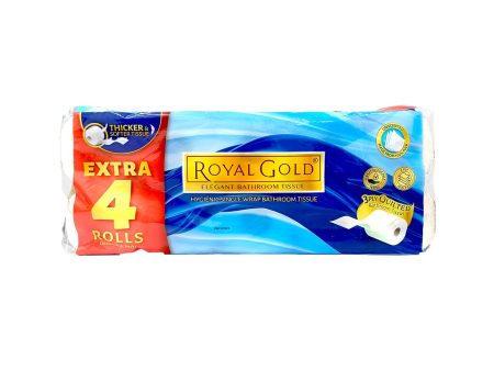 Royal Gold Elegant Toilet Tissue Roll 200pcs x 16 Supply