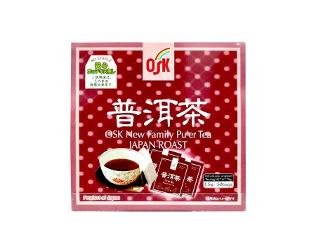 OSK Pu Er Japan Roast Tea Bags 50pcs pack Sale