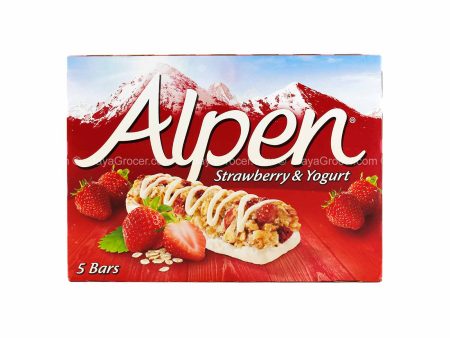 Alpen Strawberry And Yogurt  5pcs pack Supply