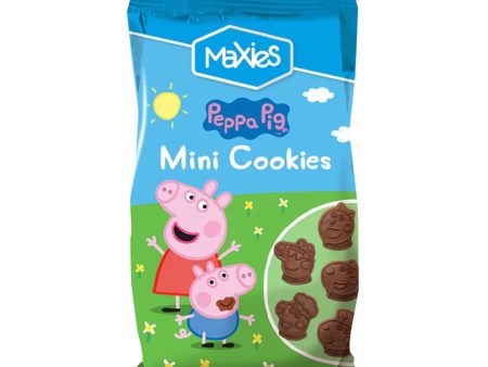 Maxies Peppa Pig Cocoa Mini Cookies 100g Supply