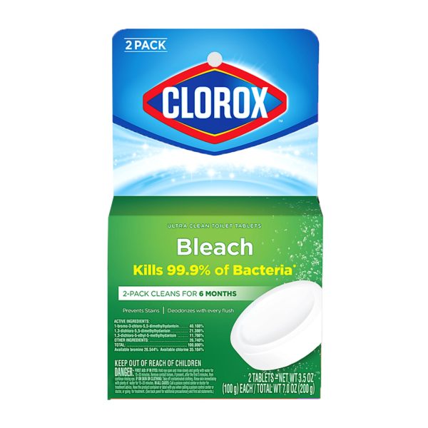 Clorox Toilet Bowl Automatic Cleaner 100g x 2 For Discount