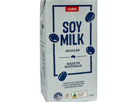 Coles Drink Soy Milk Regular 1L Online Hot Sale