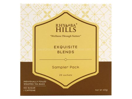 Rhymba Hills Exquisite Blends Tea Sampler Pack 42g For Discount