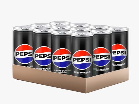 Pepsi Black Carbonated Drink 320ml x 12 Sale