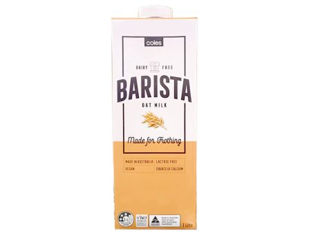 Coles Barista Oat Milk 1L Discount