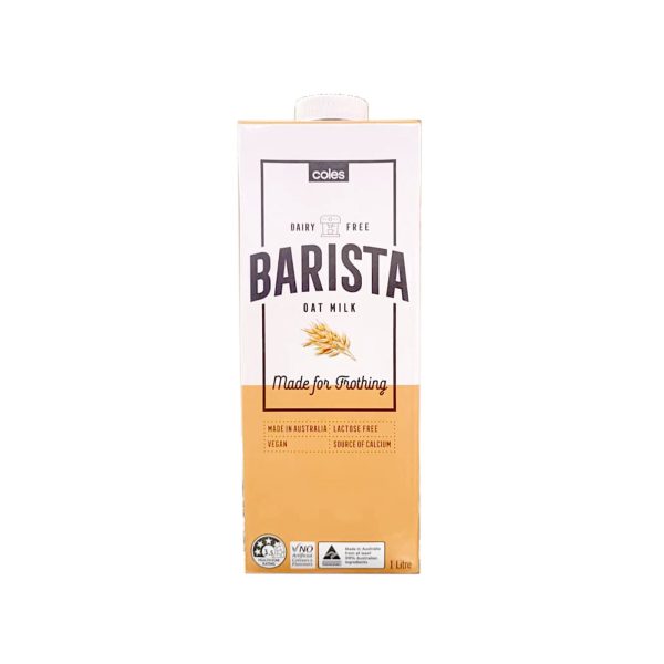 Coles Barista Oat Milk 1L Discount