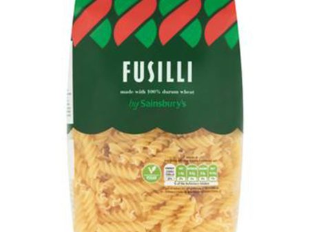 Sainsburys Fusilli Pasta 500g Online Sale