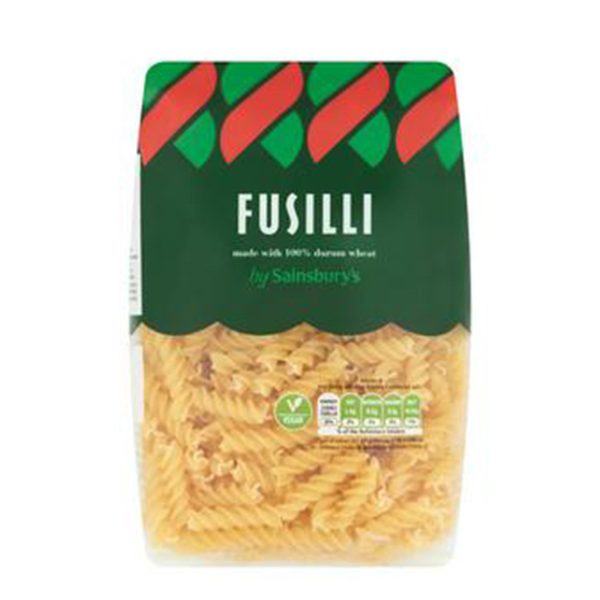 Sainsburys Fusilli Pasta 500g Online Sale