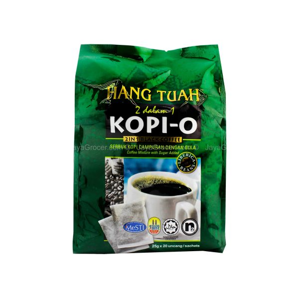 Hang Tuah Kopi  O  2 in 1 Special Blend Coffee 25g x 15 For Discount