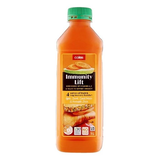 Coles Fruit And Vegetable Juice Immunity Lift 1L For Discount