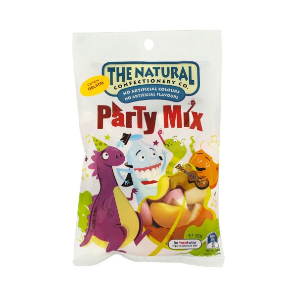 The Natural Confectionery Co. Party Mix Jelly Candy 180g Supply