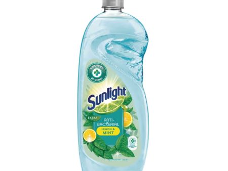 Sunlight Lemon & Mint Antibacterial Dishwashing Liquid 900ml Sale