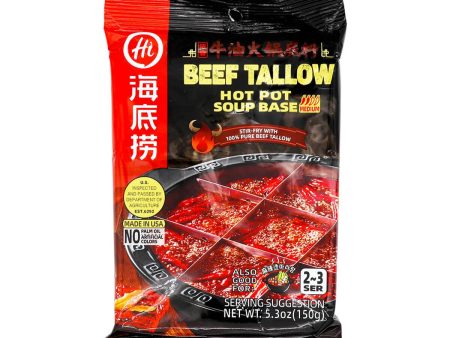 Haidilao Beef Tallow Hot Pot Soup Base 7.8oz Online now