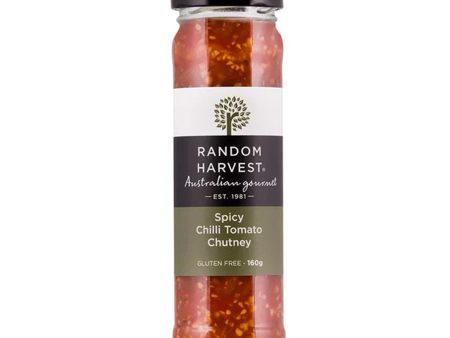 Random Harvest Gourmet Chutneys Spicy Chilli Tomato 160g Fashion