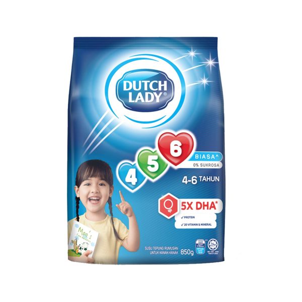 Dutch Lady 456 Growing Up Milk 850g Hot on Sale