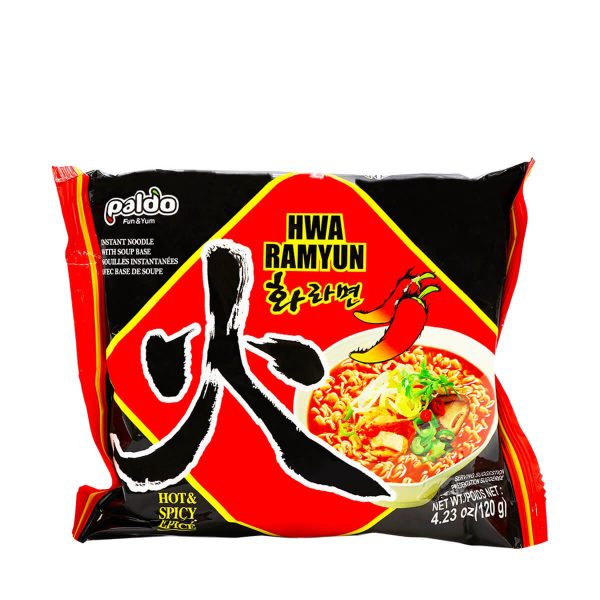 Paldo Hwa Ramyun Hot & Spicy 4.23oz For Sale