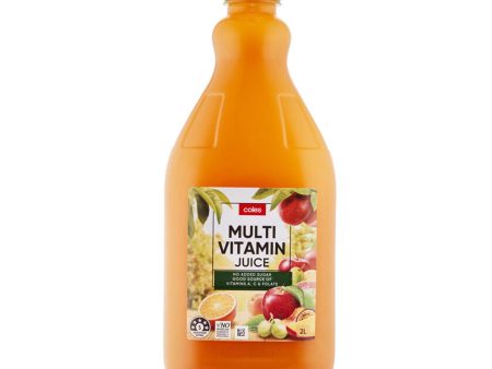 Coles Multi Vitamin Juice 2L Supply