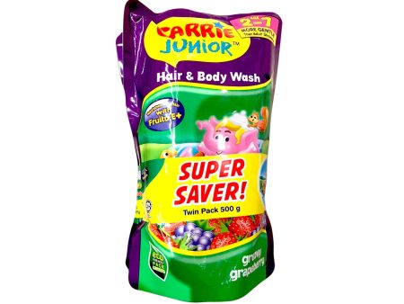 Carrie Junior Hair And Bath Groovy Grapeberry Refill 500g x 2 Fashion